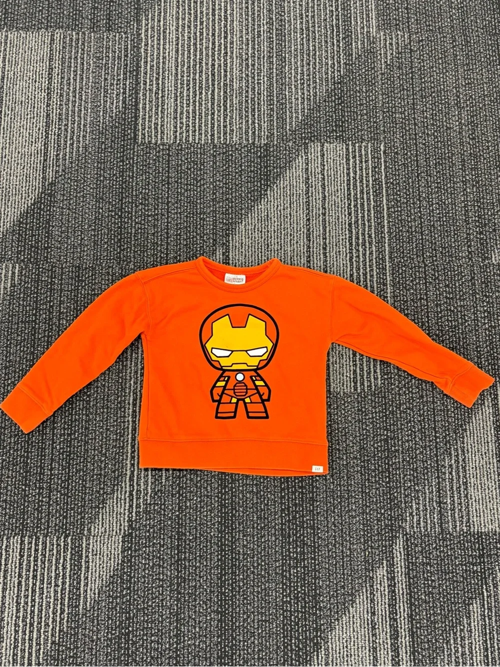 GAP Orange Kids Iron Man Graphic Sweatshirt